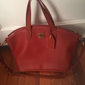 Dooney & Burke burnt orange bag